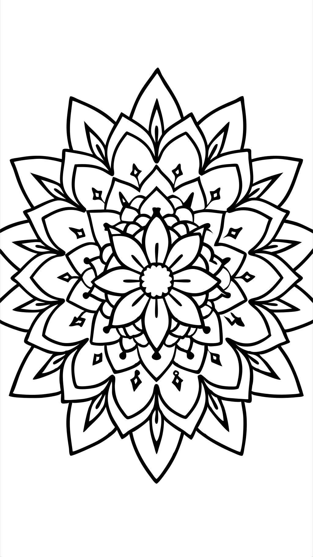 mandalas coloring pages